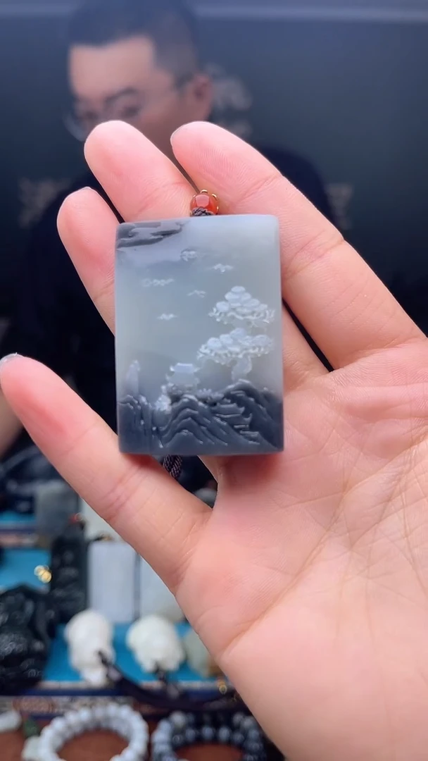 未镶嵌和田玉挂件1