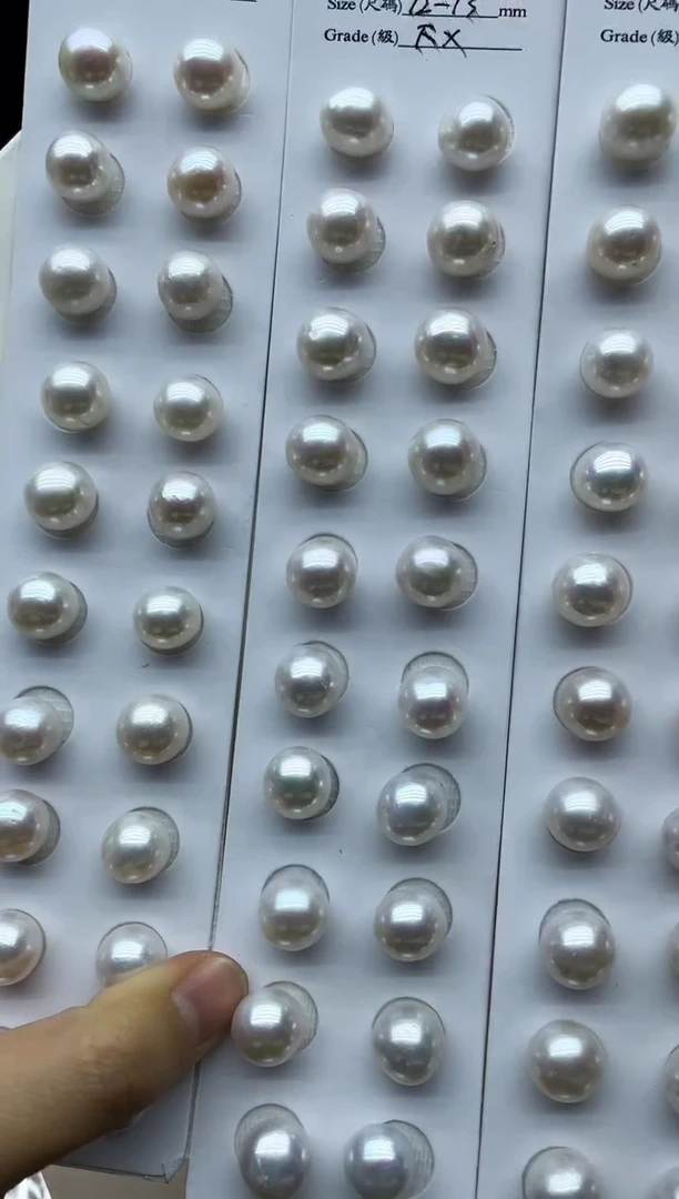 【闪购商品】淡水珍珠耳钉银S925镶嵌耳钉多其性发其一