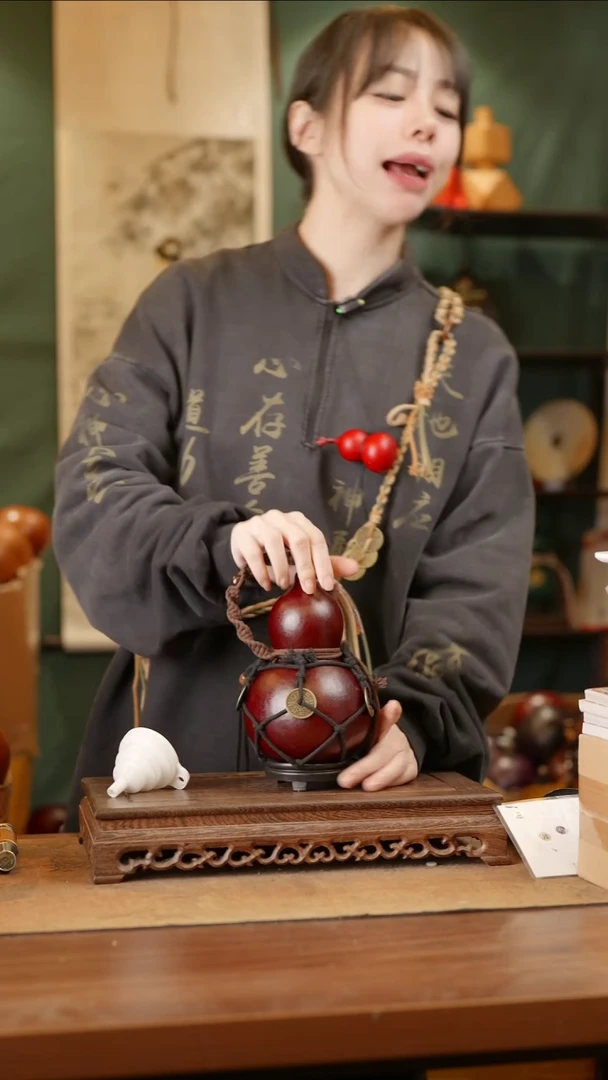 59号精品天然大漆酒葫芦一物一拍~