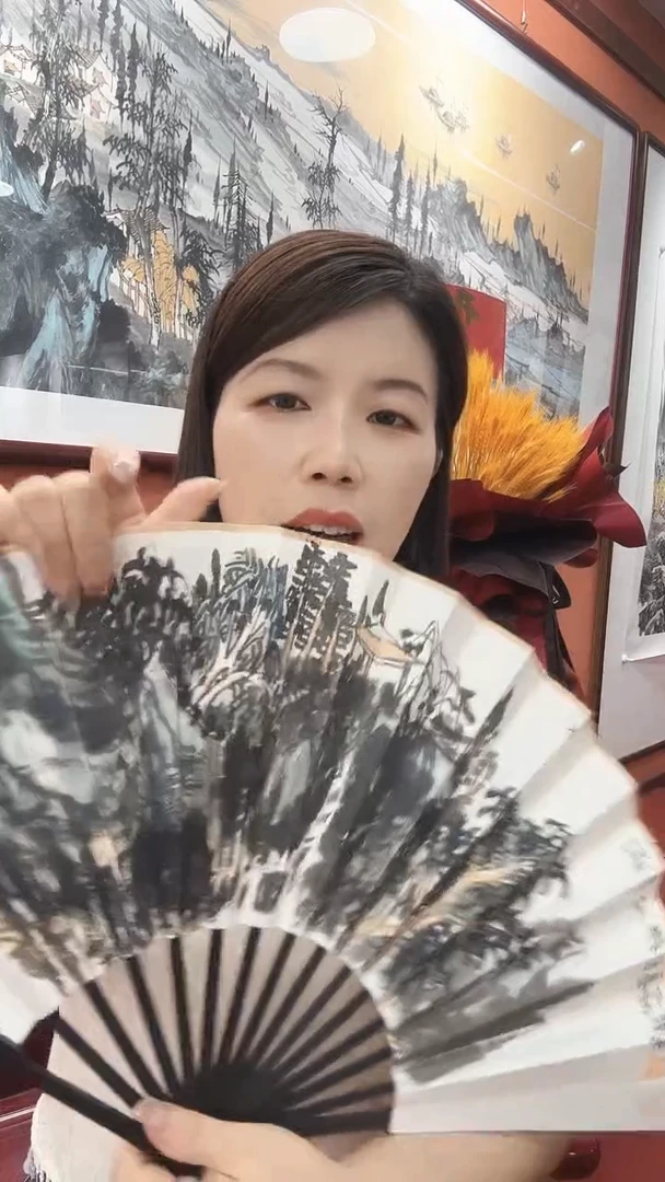 国画李少波/国画/扇面