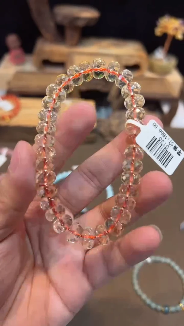 水晶手链未镶嵌手饰@@0136