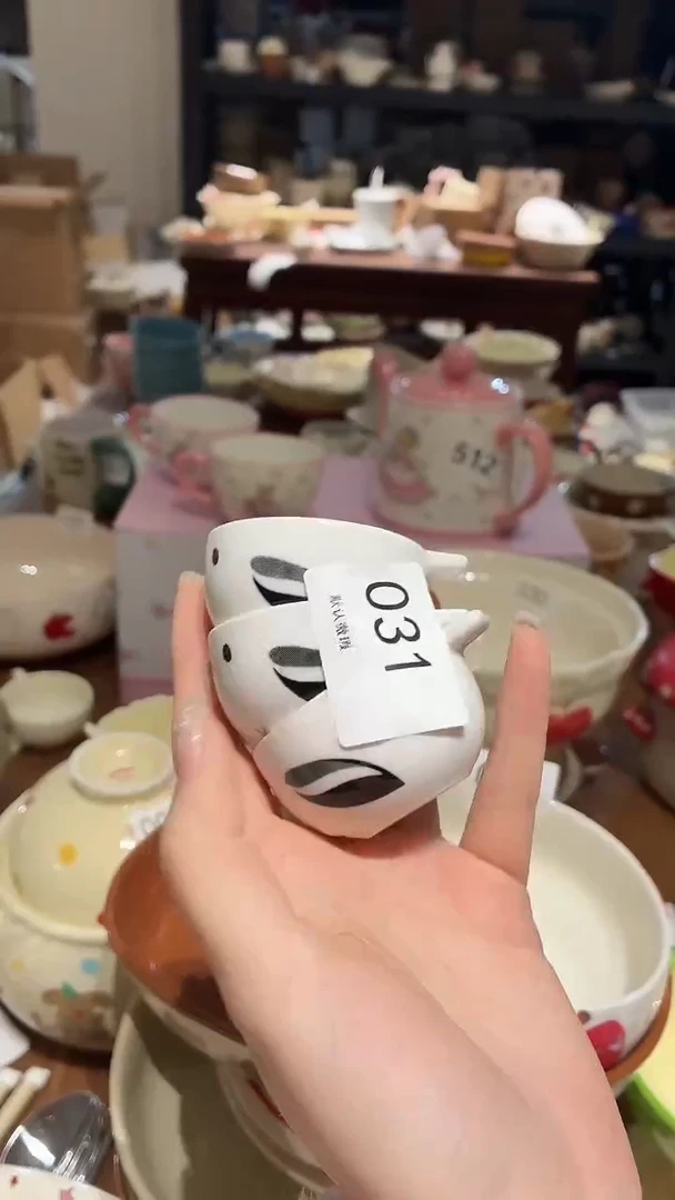 瓷031 小鸟 味碟 3个 瑕疵