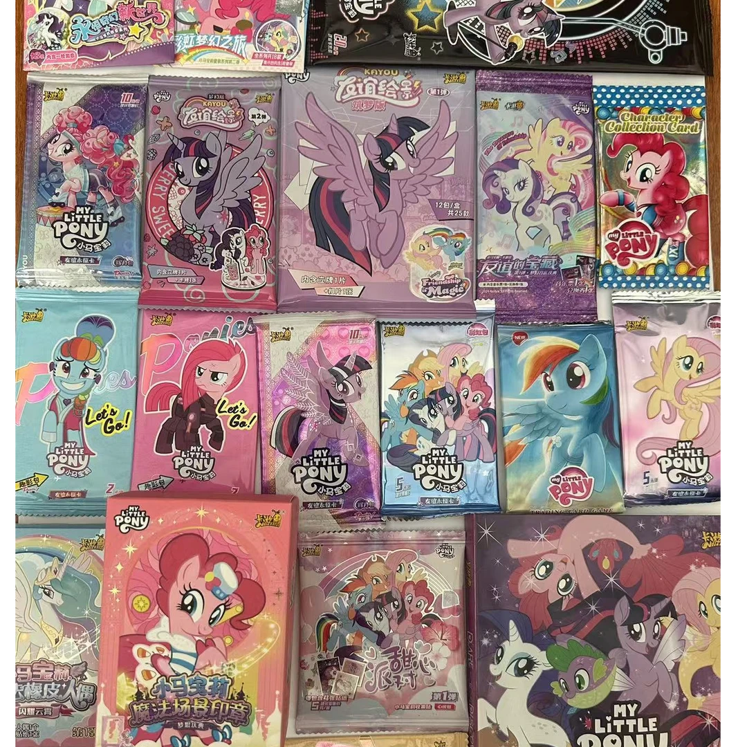 【拍1碰2】小马宝莉【混合IP对对碰】潮流卡牌 收藏盲盒