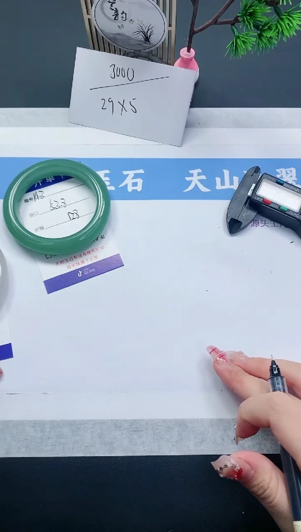 【闪购商品】石英质玉手镯未镶嵌D148-54