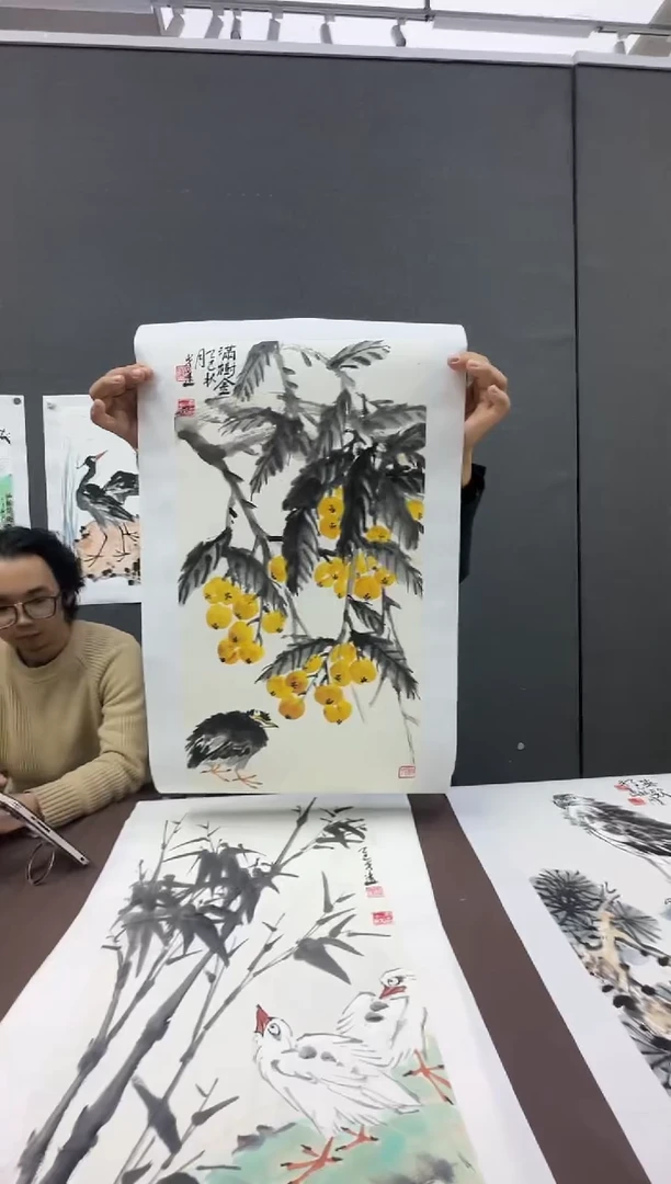 国画戈老师国画作品