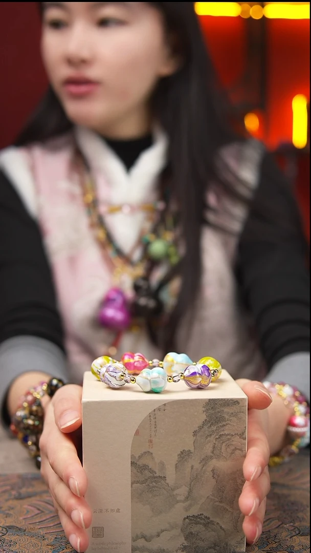 多宝带礼盒玖澄文创漆艺葫芦国风配饰葫芦系列