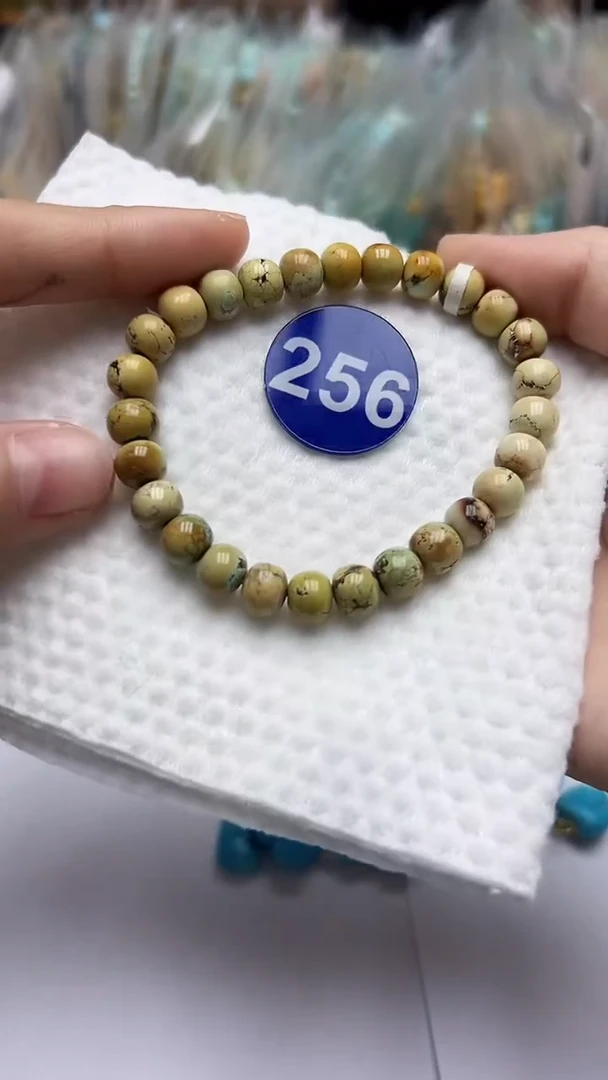 绿松石未镶嵌手串256