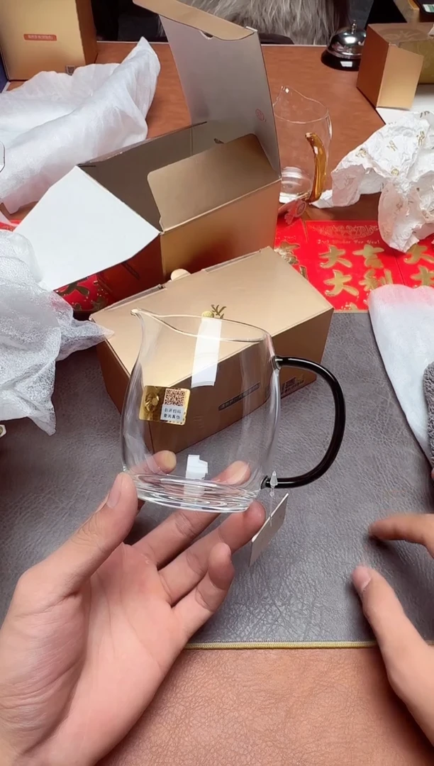 【闪购商品】禾器#澄然茶海墨绿+清尚对杯墨绿