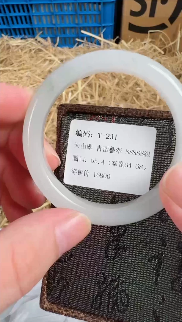 未镶嵌手镯石英质玉T-231