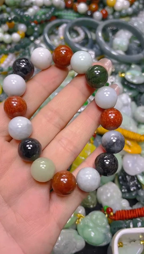 颈饰未镶嵌翡翠13MM