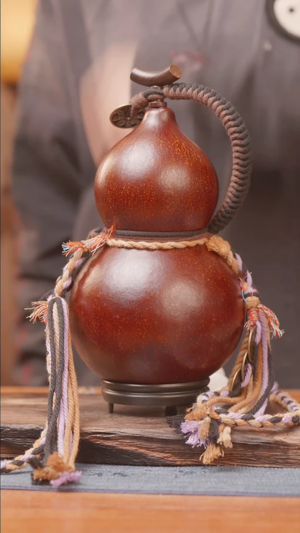 1877号链接精品大漆葫芦现货现发[一物一拍]