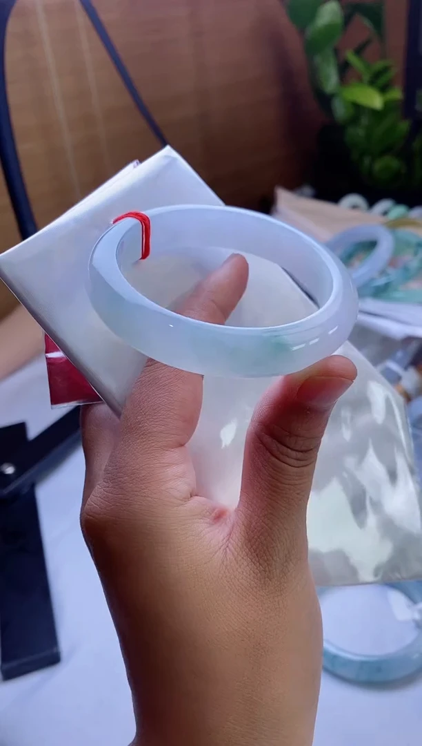 未镶嵌手镯翡翠正圈56圈口，4039