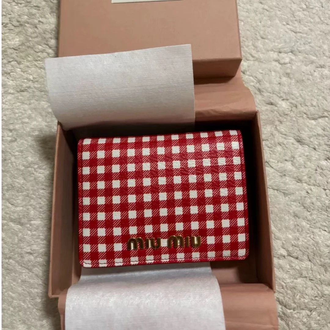 95新 MIU MIU/缪缪 坤球奢选 缪缪卡包 定金链接！！总价2499