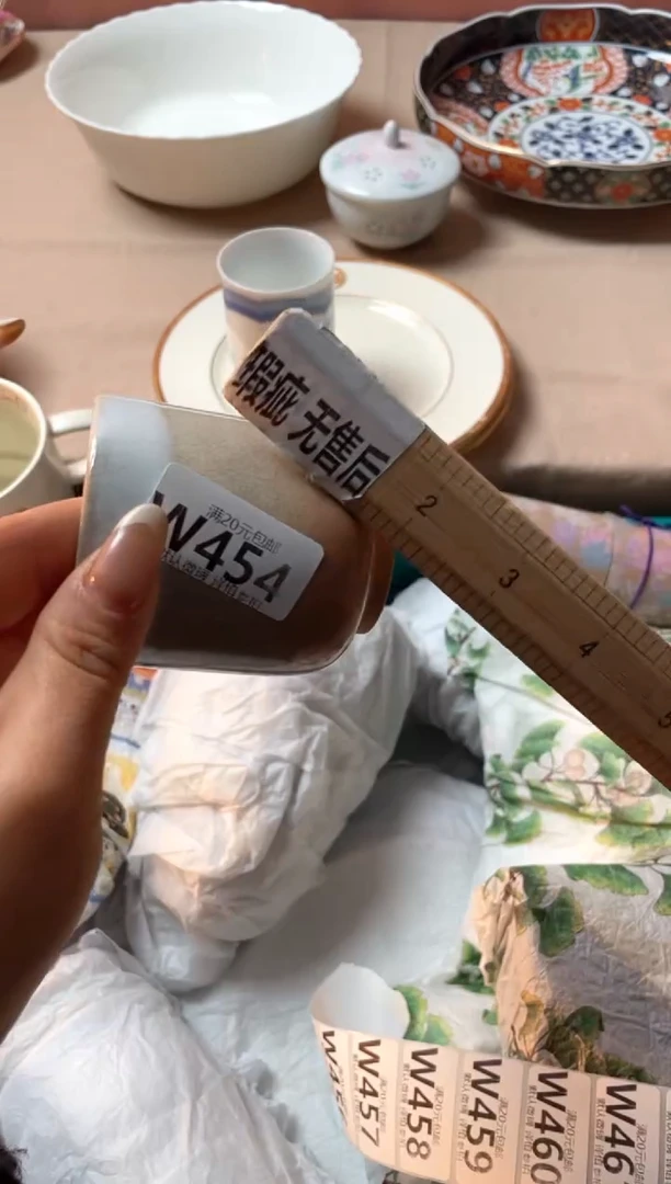 瓷片菲瓷器瓷器W454