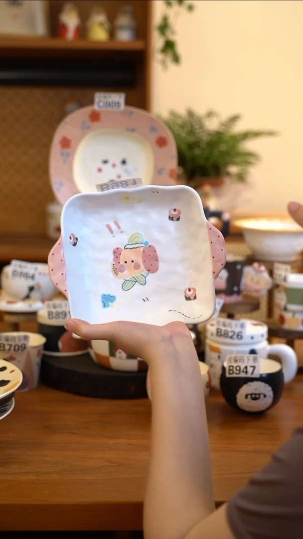 摆件B981 阿满屋手工手作陶瓷