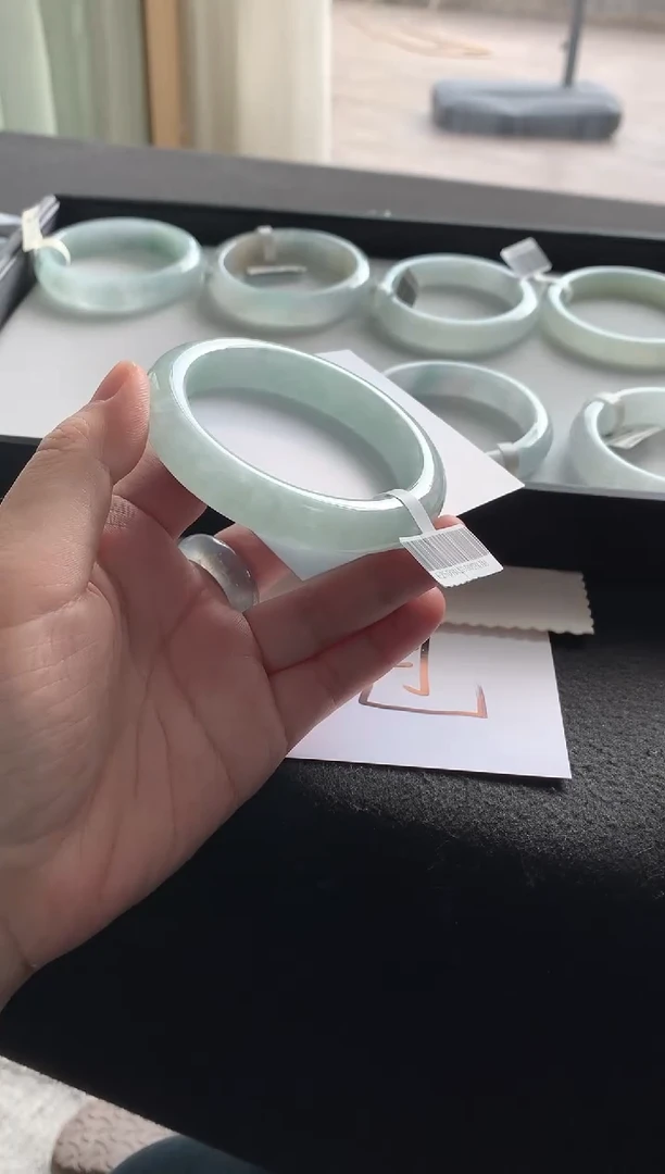 未镶嵌手镯翡翠57正圈买断Y