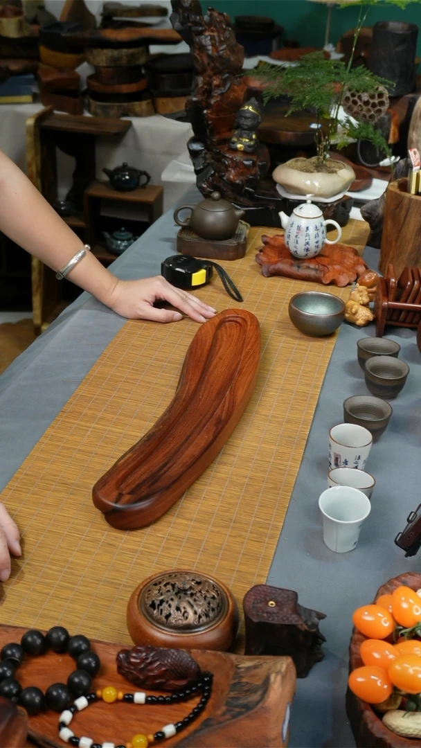 老挝红酸枝杯架49-9-3.5