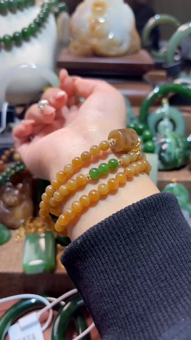 未镶嵌手串和田玉1