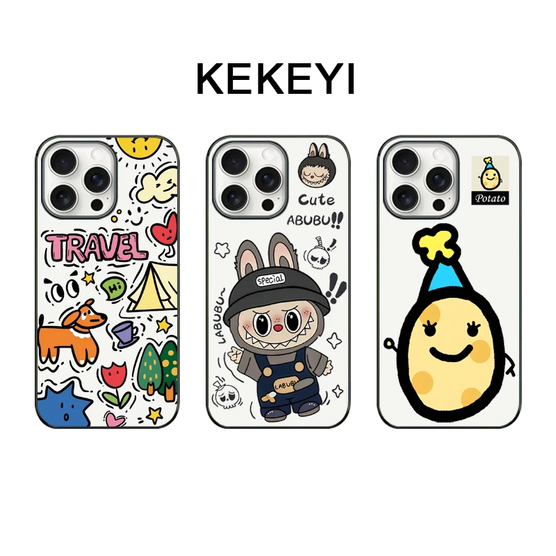 涂鸦小狗适用于苹果iphone17promax小众ins亚克力防摔手机壳