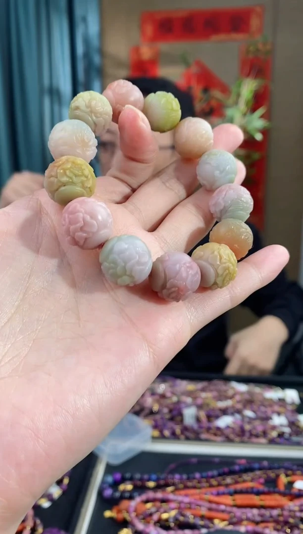 【闪购商品】玛瑙/玉髓手串未镶嵌819盐源玛瑙