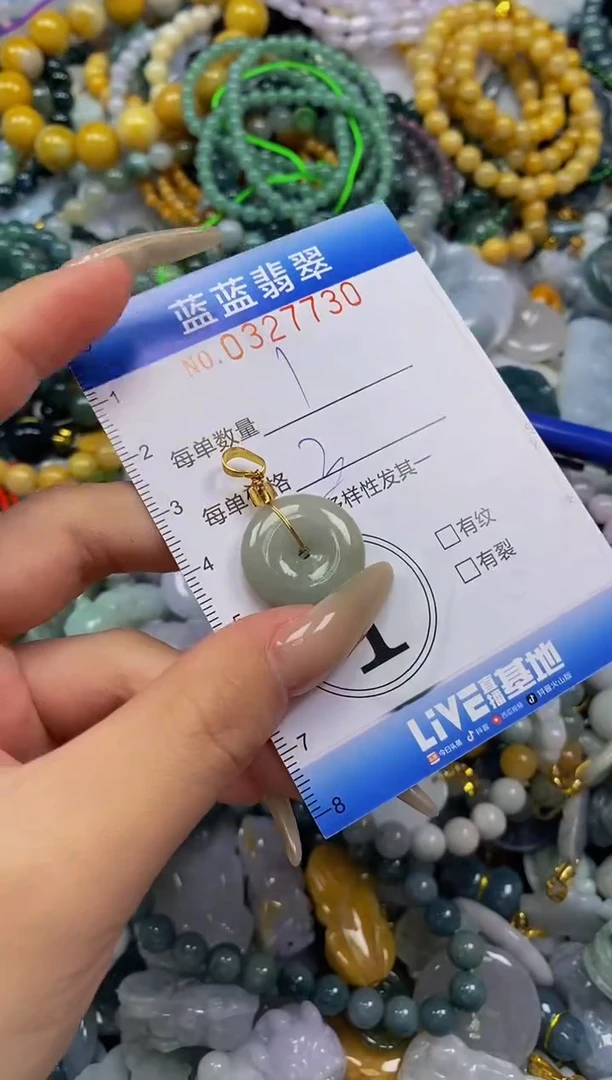 翡翠未镶嵌颈饰闪购0327730