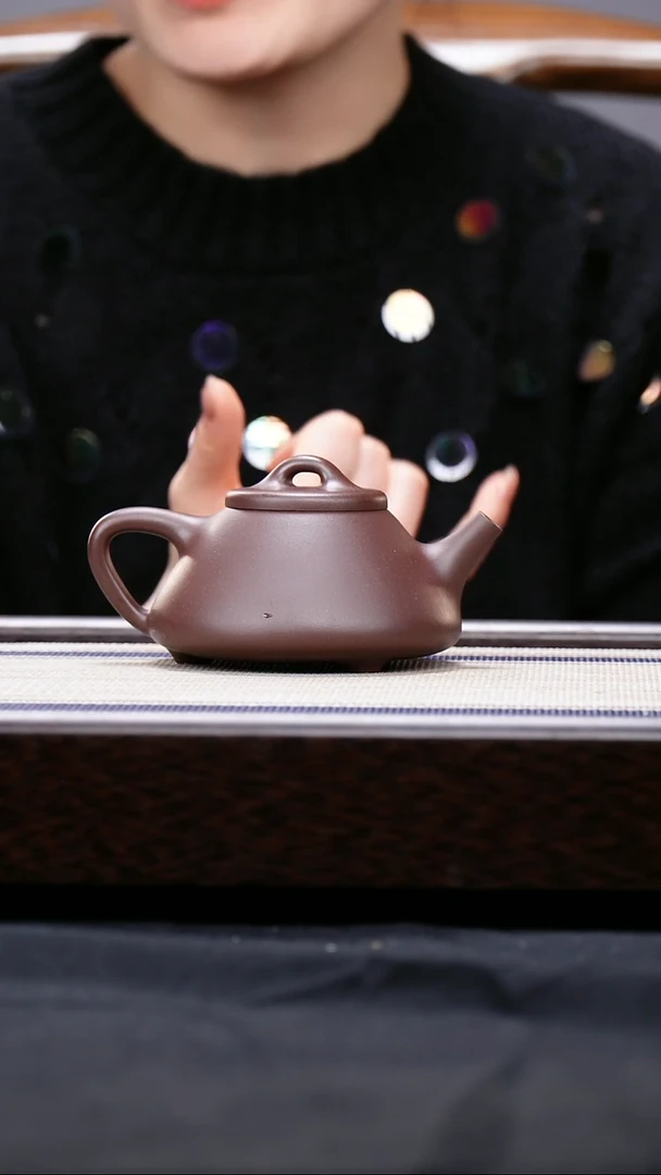 【闪购商品】紫砂茶壶深井紫泥  子冶石瓢