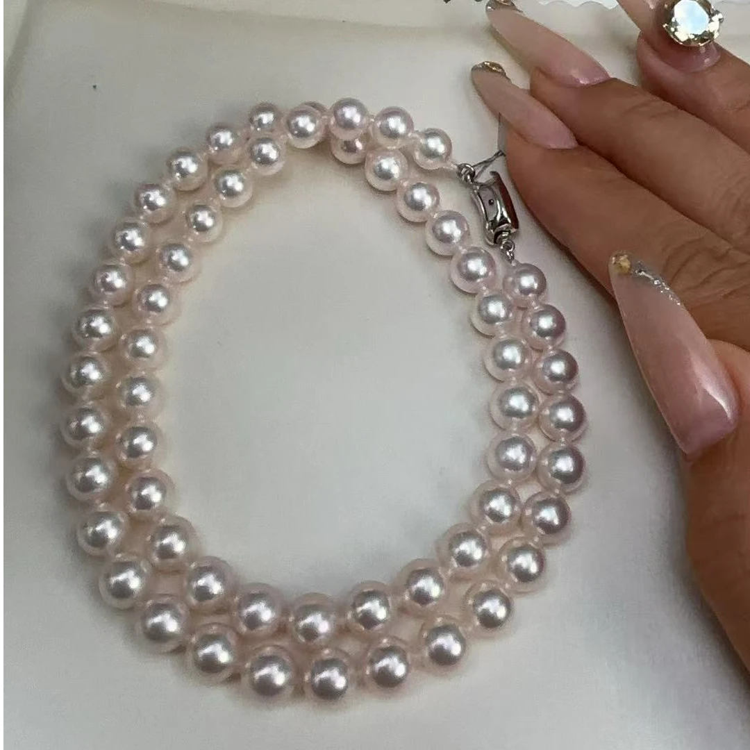 海水珍珠akoya项链7-7.5mm