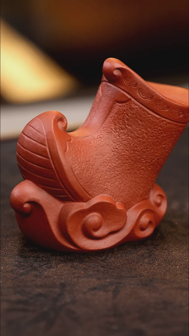 紫砂茶宠紫砂 平步青云