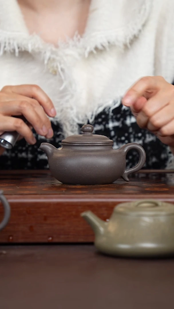 茶壶紫砂天青仿古
