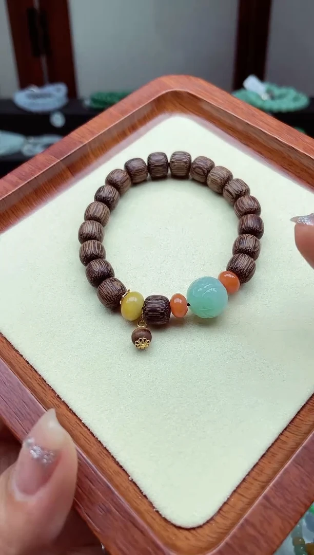 【闪购商品】翡翠手链未镶嵌设计款