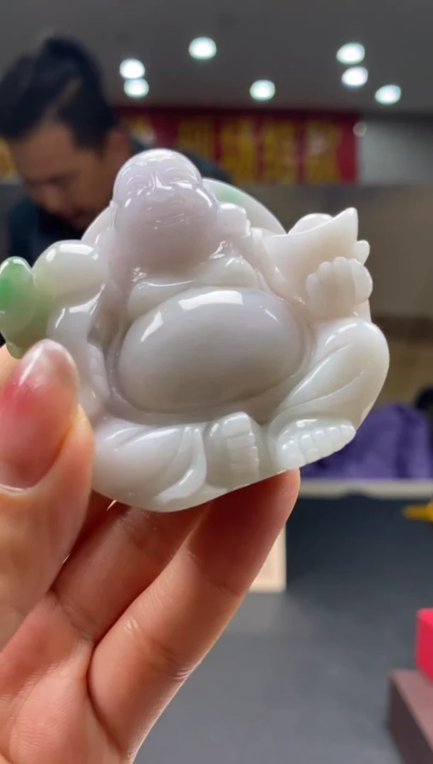 【闪购商品】定制翡翠未镶嵌********702配底座