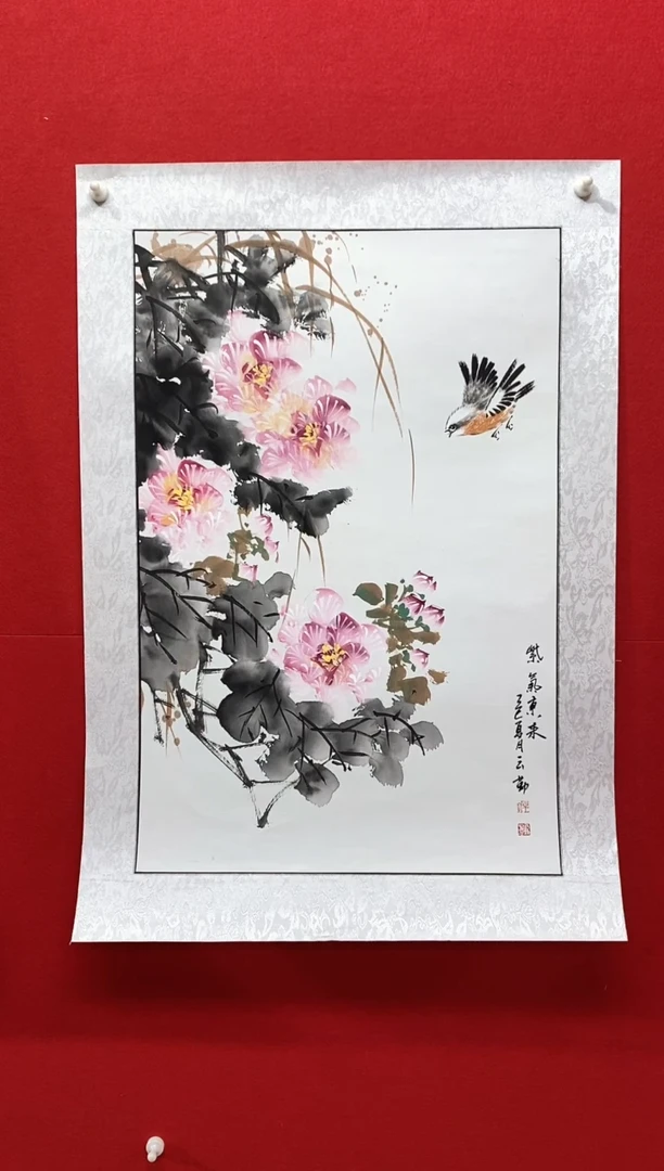 国画国画NYQ杰牛云勤老师作品