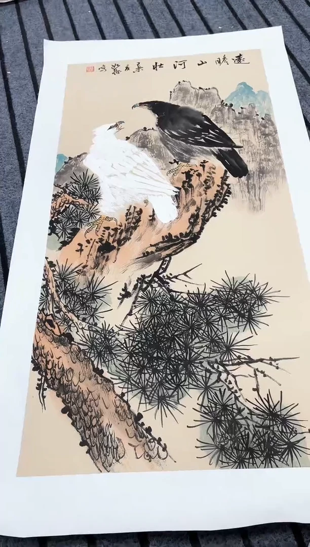 精品国画花鸟作品