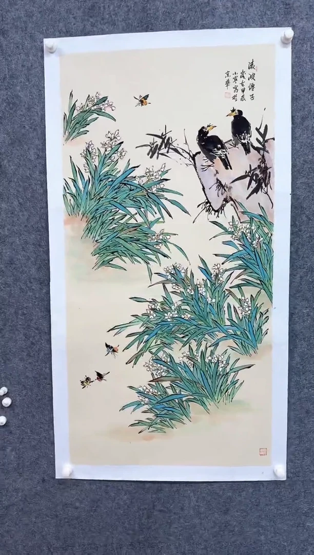 国画ST-LXN老师绘画作品