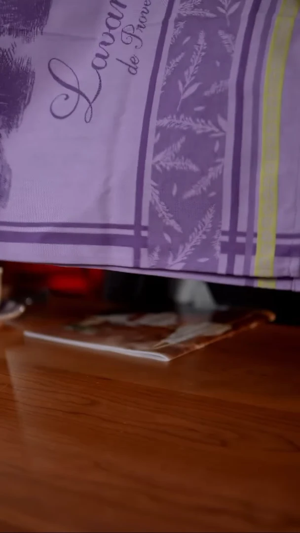 当代法国蔻合茶巾【薰衣草花田】