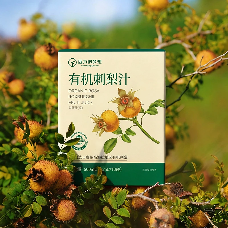 远方的梦想有机刺梨原液益生元0防腐0香精口感清香回甘50ml*10袋