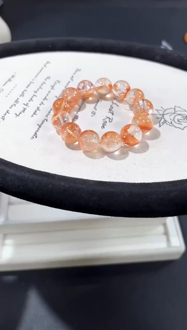 未镶嵌手串水晶70e多样性发其一【1条】默认微瑕15mm