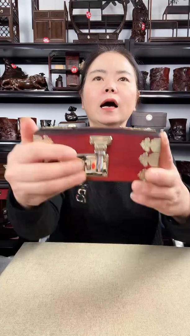 木长方盒老李红木工艺品