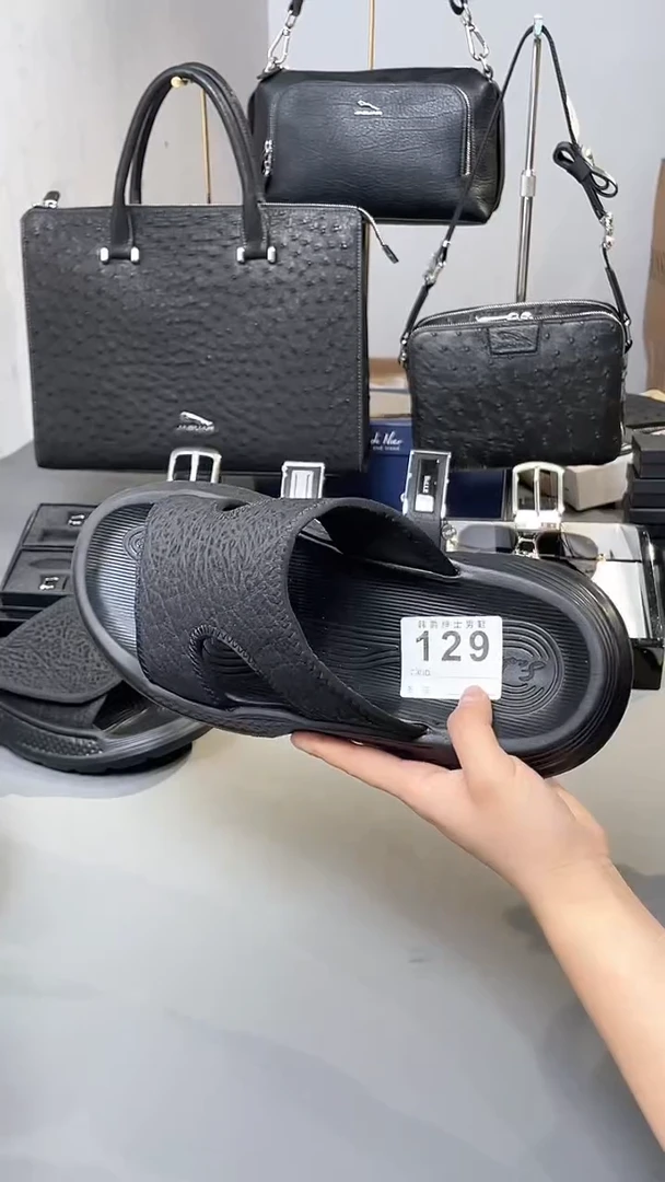 牛皮（革）韩爵绅士包包皮具129