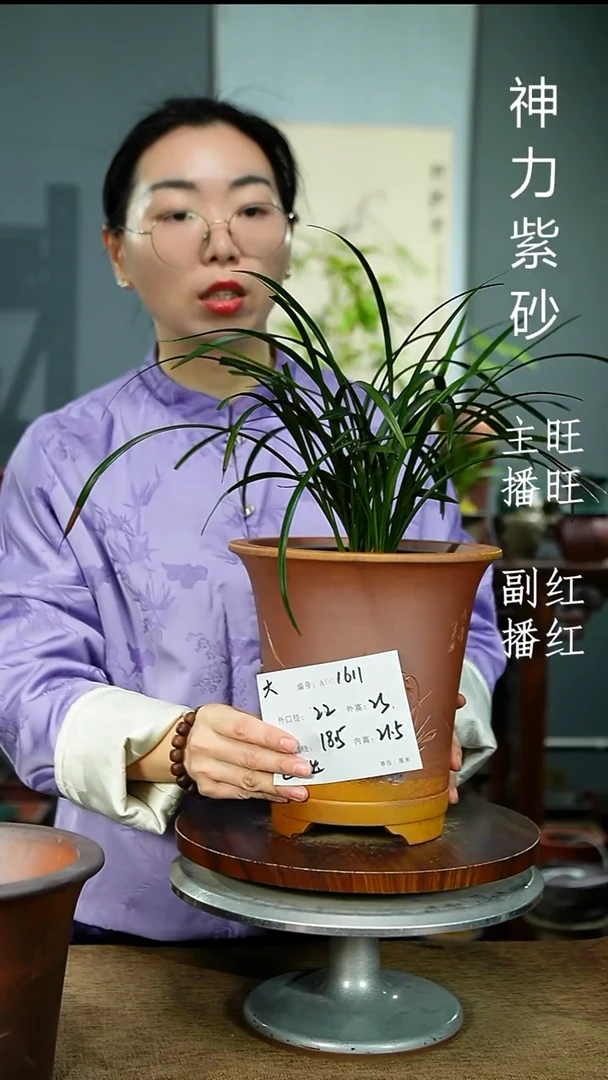 紫砂花盆1611 紫砂花盆紫砂