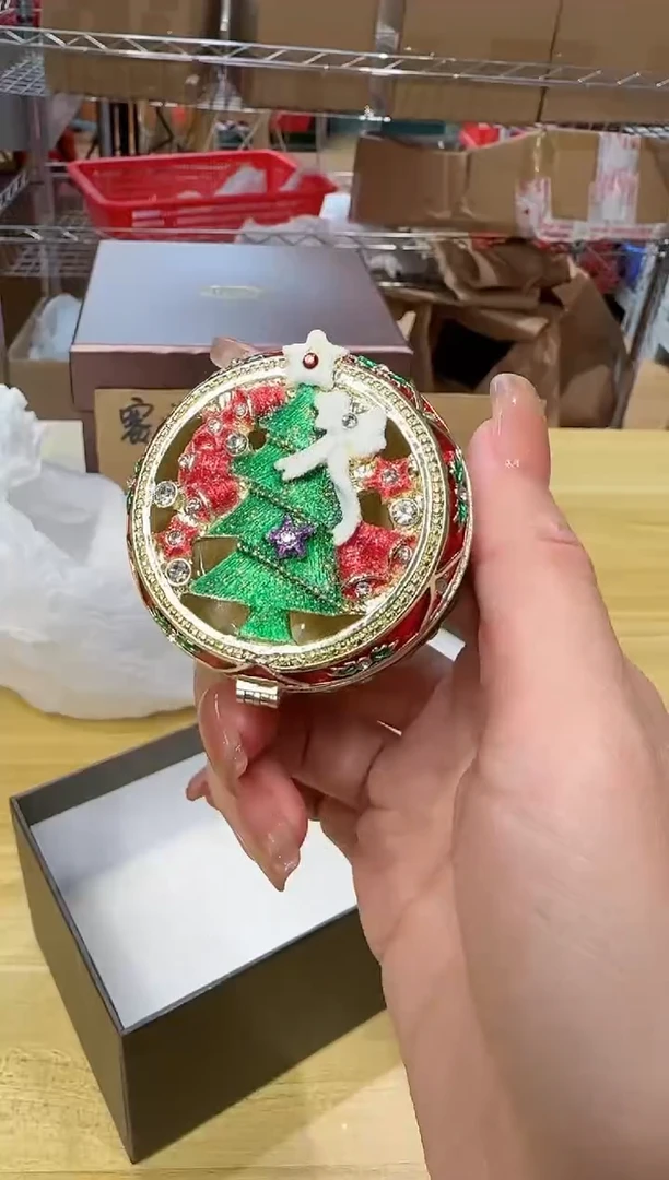 【闪购商品】茶宠珐琅首饰盒摆件AD101