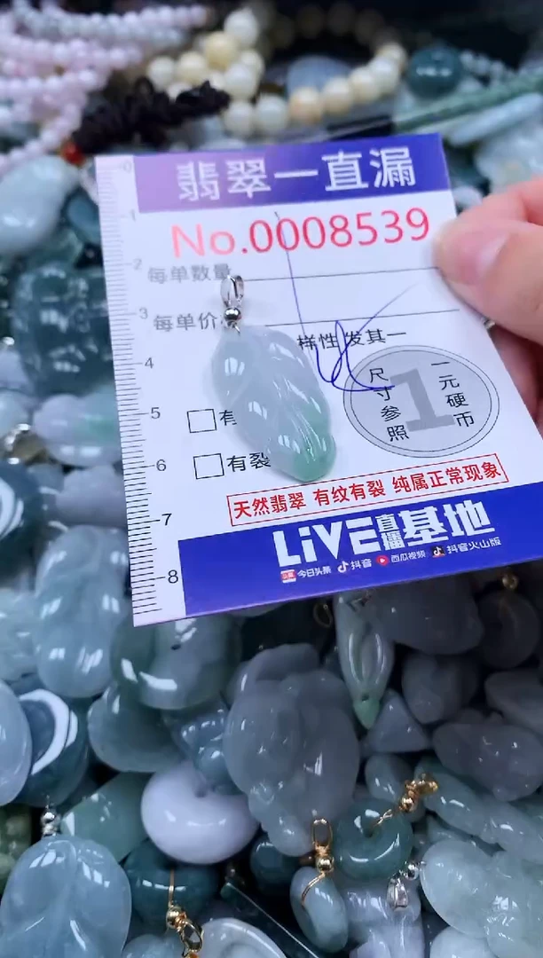 【闪购商品】翡翠吊坠(不含链)未镶嵌8539