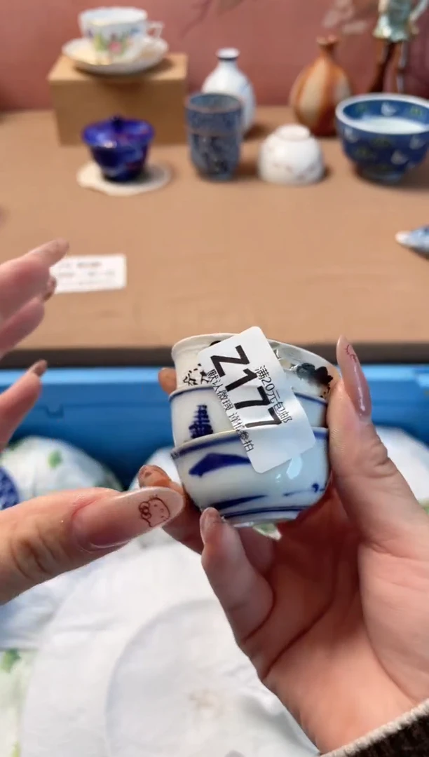 瓷片2*瓷器瓷器Z177