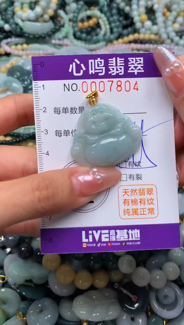 颈饰未镶嵌翡翠闪购007804