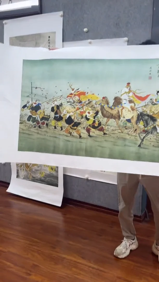 国画九霄甄选国画作品86