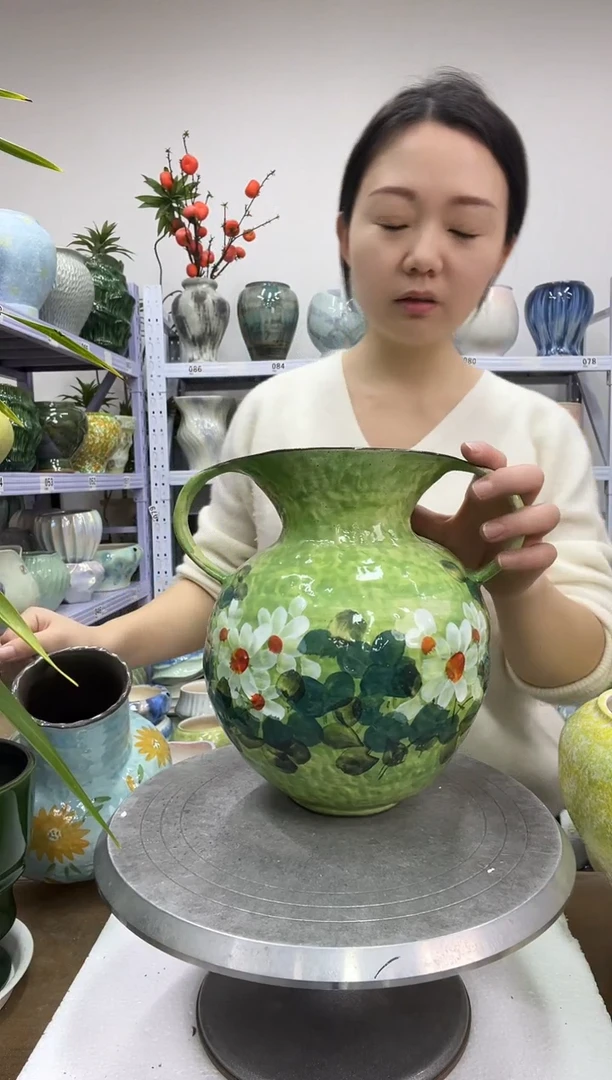 【12.18】花盆链接 高：  24口：8无孔