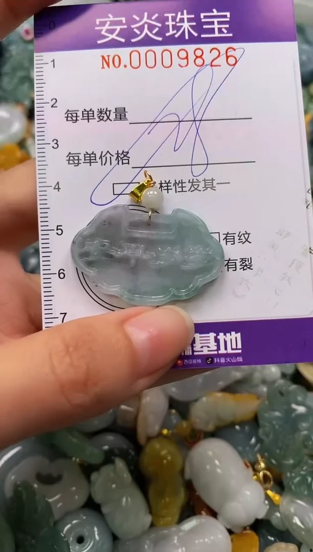 颈饰未镶嵌翡翠闪购0009826多样性发其一