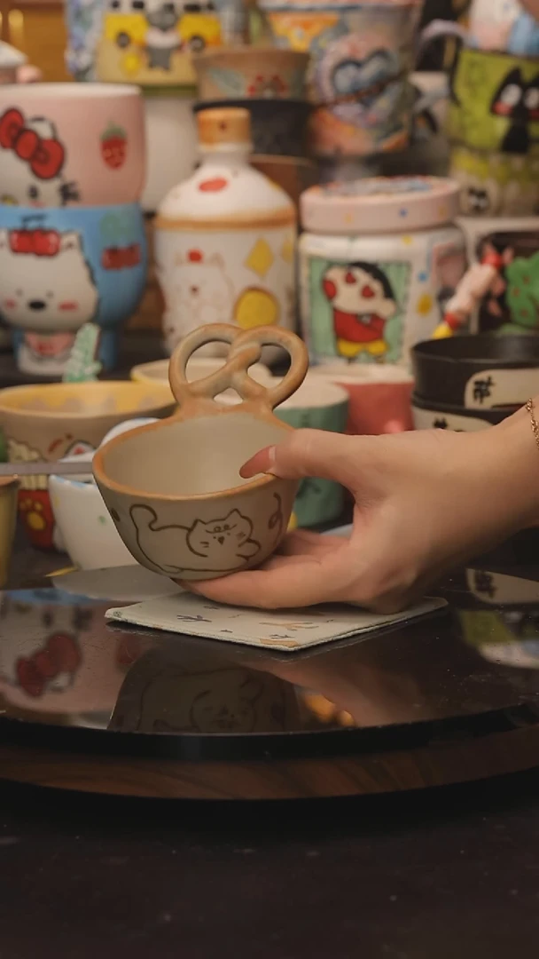 景德镇釉下彩绘设计师款式陶瓷