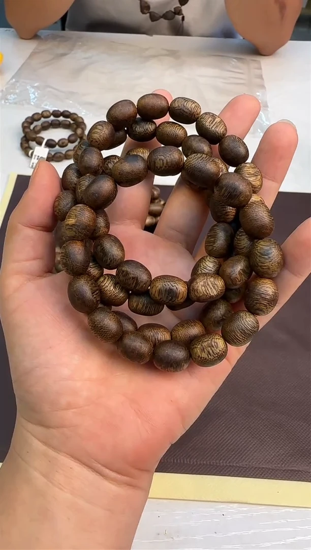 手串沉香99沉国香黑棋一代苗留疤单圈多样性发1