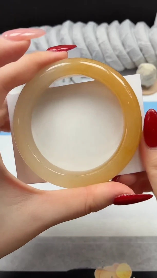 未镶嵌手镯石英质玉35/黄龙59.8